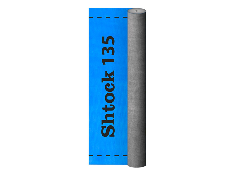 Мембрана супердифузійна SHTOCK 135 г/м.кв., синя, 1,5*50 м, 75 м.кв.