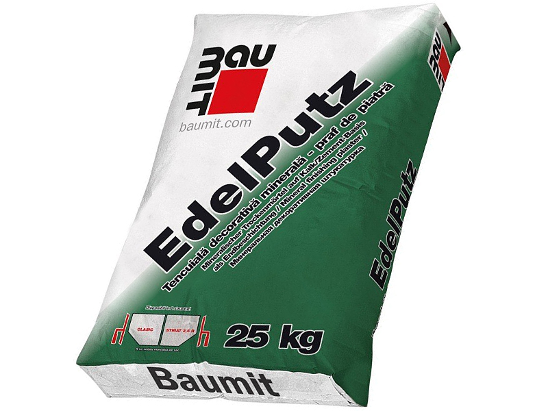 Штукатурка мінеральна BAUMIT Edelputz Extra 25 кг