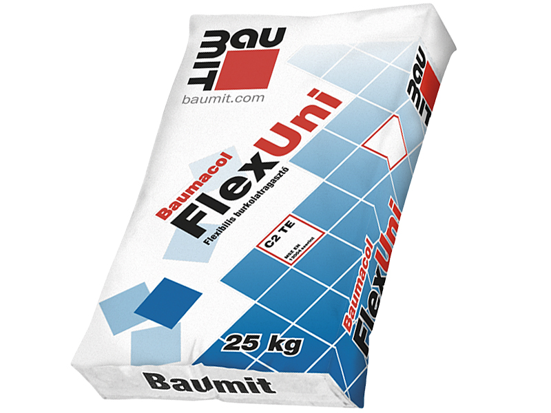 Клей для плитки еластичний BAUMIT Baumacol FlexUni