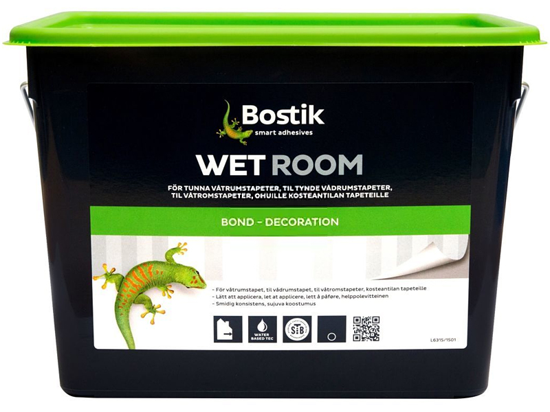 Клей для шпалер BOSTIK Wet Room 78 (15 л)