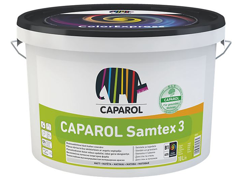 Матова латексна фарба CAPAROL Samtex 3 B3 (9,4 л)