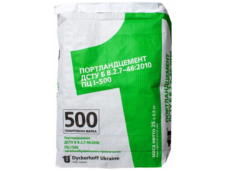 Цемент DYCKERHOFF ПЦ I-500 (25 кг)