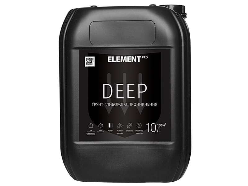 Ґрунтівка глибокого проникнення ELEMENT Pro Deep (10 л)