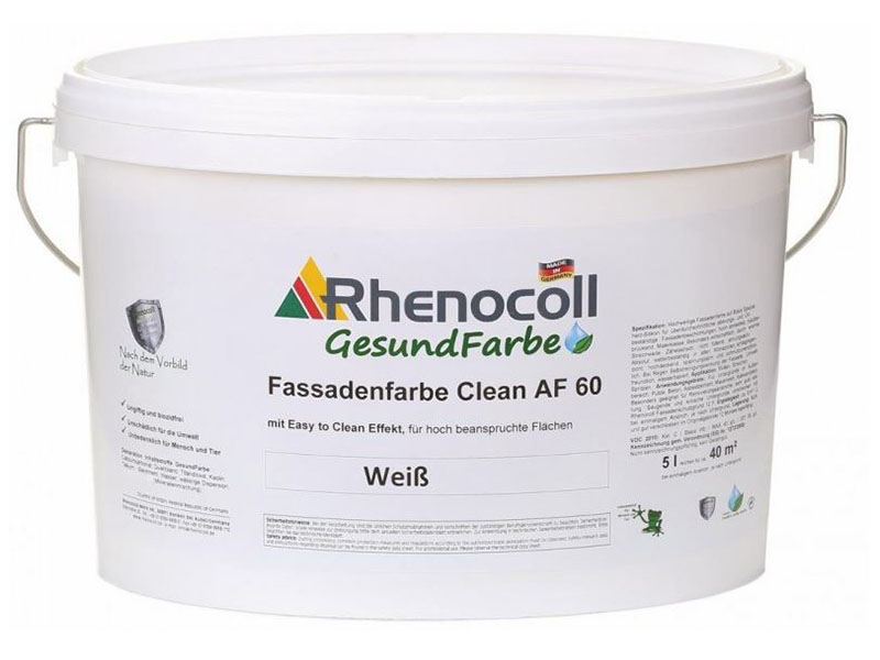 Фасадна фарба RHENOCOLL Fassadenfarbe CLEAN AF 60 (5 л)