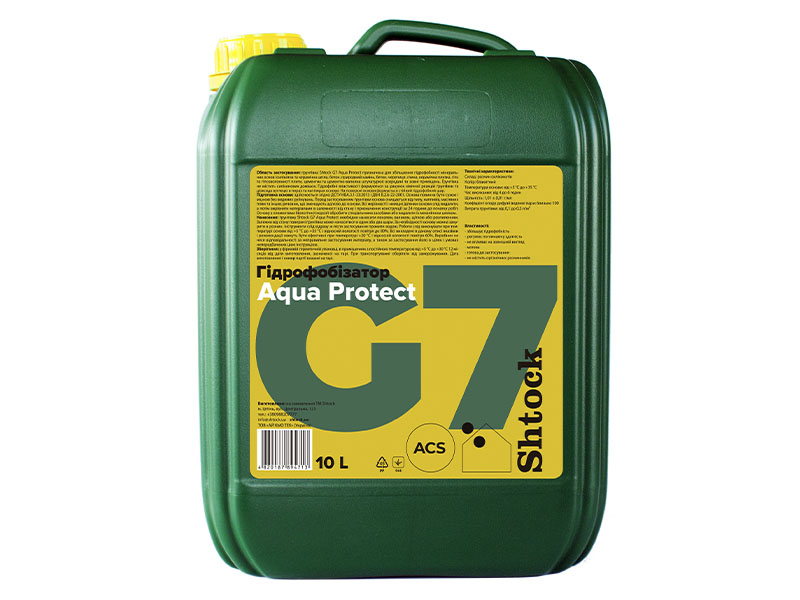 Гідрофобізатор SHTOCK G7 Aqua Protect, 10л