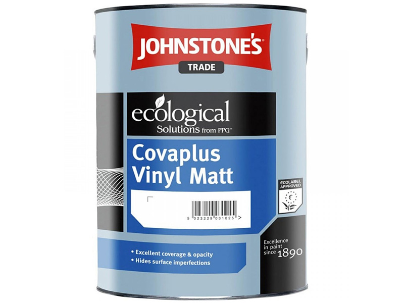 Фарба водоемульсійна матова JOHNSTONE’S Covaplus Vinyl Matt Emulsion (2,5 л)