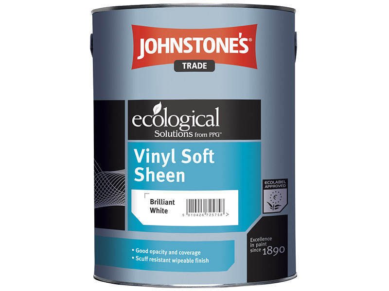 Фарба водоемульсійна напівматова JOHNSTONE’S Vinyl Soft Sheen Emulsion (10 л)