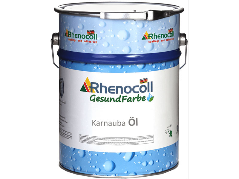 Масляно-восковое покрытие для древесины RHENOCOLL Karnauba Oil (0,75 л)