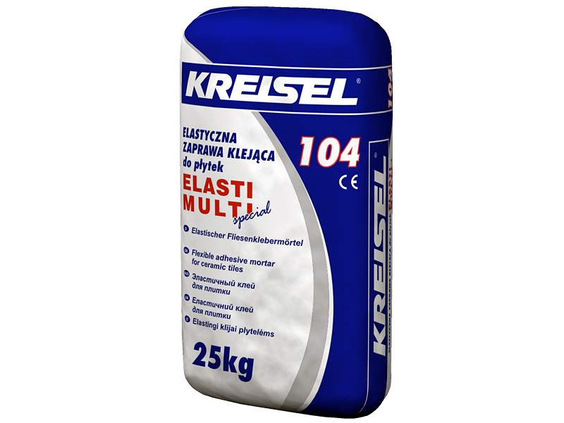 Клей для плитки еластичний KREISEL 104 Elasti-Multi (25 кг)