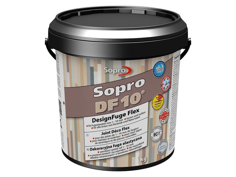 Декоративна еластична затирка SOPRO DF 10 (2,5 кг)