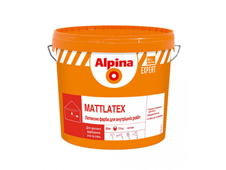 Фарба інтер'єрна акрилова латексна ALPINA Expert mattlatex, матовий, 3,5 кг