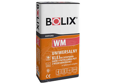 Клей для мінеральної вати BOLIX WM 25 кг