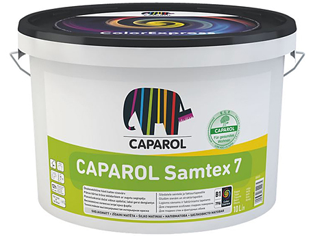 Шовковисто-матова латексна фарба CAPAROL Samtex 7 B1 (2,5 л)