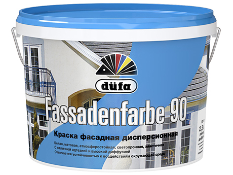 Фасадна фарба DUFA Fassadenfarbe RF90 (5 л)