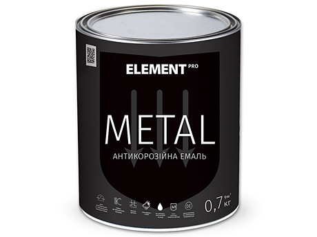 Алкідна емаль ELEMENT Pro Metal (2 кг)