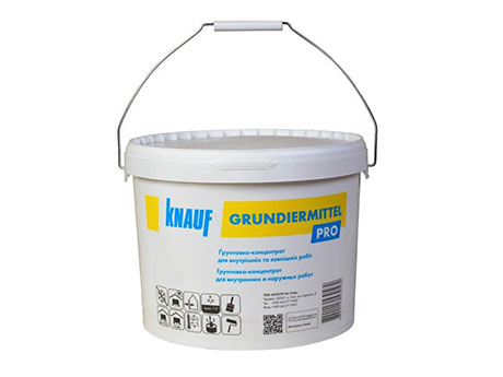 Грунтівка глибокопроникна концентрат KNAUF Grundiermittel pro, 10 кг