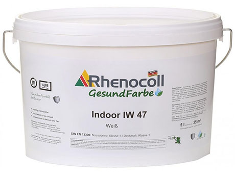  Інтер'єрна фарба шовковисто-матова RHENOCOLL Indoor IW 47 (12,5 л)
