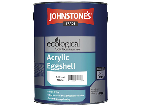 Фарба водоемульсійна напівматова JOHNSTONE’S Acrylic Eggshell (2,5 л)