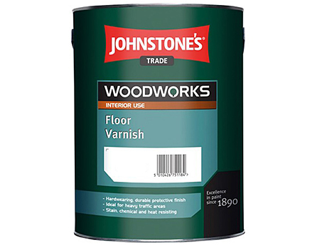 Лак для підлоги на розчиннику JOHNSTONE’S Floor Varnish Gloss (2,5 л)