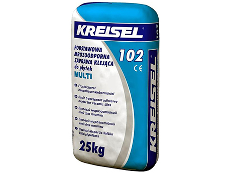 Клей для плитки морозостойкий KREISEL 102 Multi (25 кг)