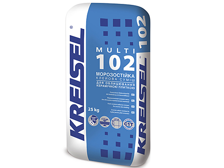 Клей для плитки морозостійкий KREISEL 102 Multi (25 кг)