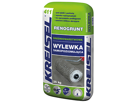 Самовыравнивающаяся смесь для пола KREISEL 411 Fliess-Bodenspachtel (25 кг)
