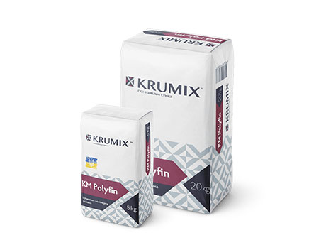 Шпаклівка полімерна фінішна KRUMIX KM Polyfin, 5 кг