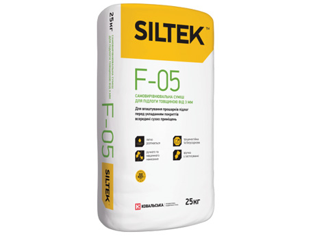 Самовирівнююча суміш для підлоги SILTEK F-05 (25 кг)