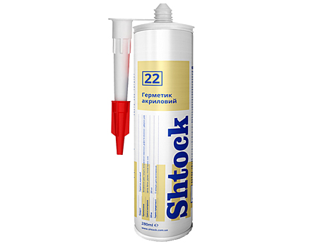 Акриловий герметик SHTOCK N22