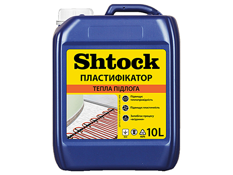 Пластифікатор SHTOCK Тепла підлога (5 л)