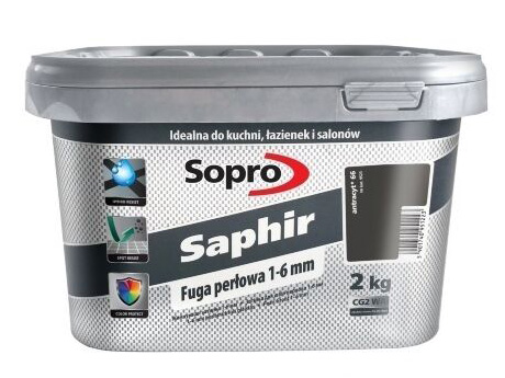 Затирочний розчин SOPRO Saphir 1-6 мм (2 кг)