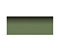 Коньково-карнизна плитка АКВАІЗОЛ зелена мікс (5,25 м²)