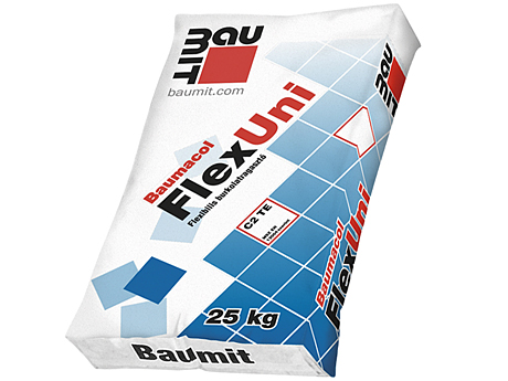 Клей для плитки еластичний BAUMIT Baumacol FlexUni