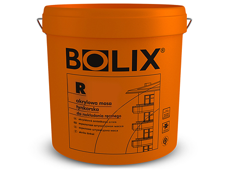 Штукатурка декоративна акрилова BOLIX R (біла) 2,5 мм 30 кг