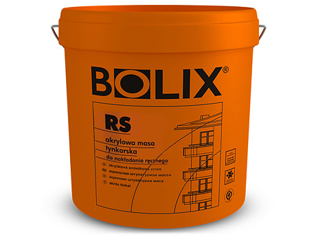 Штукатурка декоративна акрилова BOLIX RS (біла) 1,5 мм 30 кг