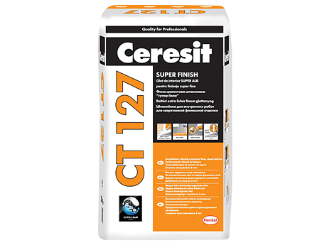 Шпаклівка полімерна дрібнодисперсна CERESIT CT 127 25 кг