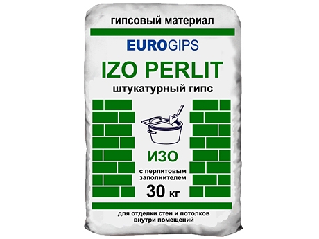Гіпс шпаклювальний EUROGIPS Izo (25 кг)