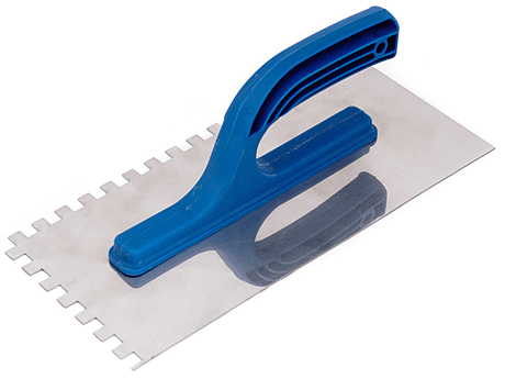 Гладилка нержавіюча Yoshimoto 130х270 мм (зубці 6х6 мм)