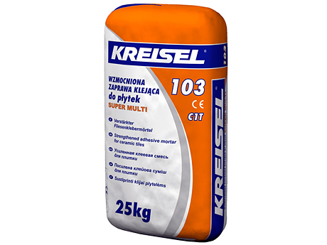 Клей для плитки посилений KREISEL 103 Super-Multi (25 кг)