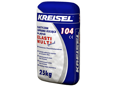 Клей для плитки еластичний KREISEL 104 Elasti-Multi (25 кг)