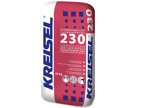Клей для мінеральної вати KREISEL 230 Lepstyr W (25 кг)