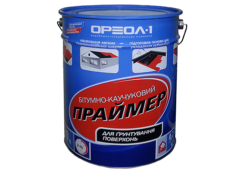 Праймер бітумний ОРЕОЛ 20 л