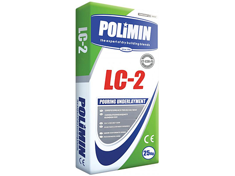 Суміш для підлоги підготовча наливна ПОЛІМІН ЛЦ-2 (25 кг)