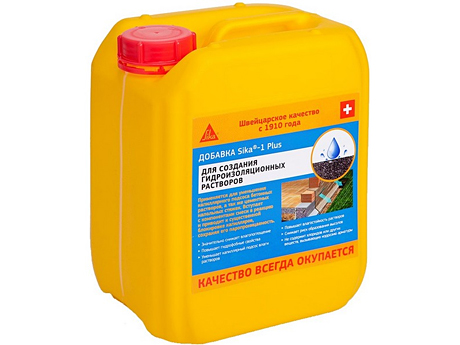 Пластифікуюче-гідрофобізуюча добавка SIKA Sika-1 1 кг