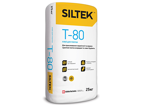 Клей для плитки SILTEK T-80